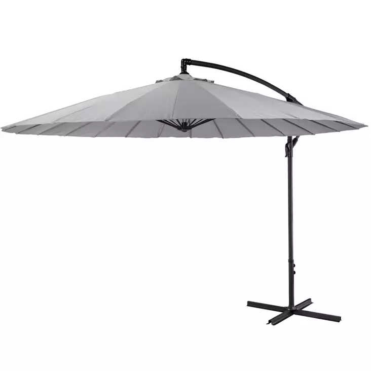 Aurinkovarjo terassille harmaa - Aurinkovarjot ja varjonjalat - 8720573554411 - 1