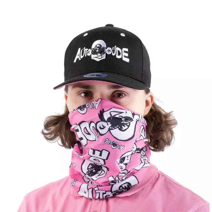 Autodude tuubihuivi pinkki - Kaulahuivit - 6430042691951 - 1