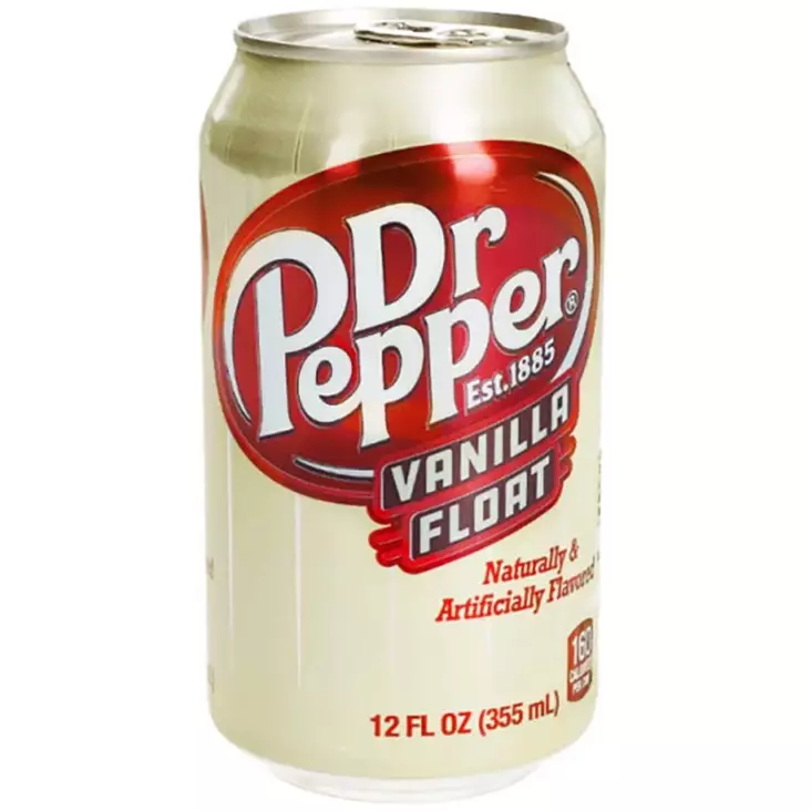 Dr pepper vanilla float 355 ml virvoitusjuoma tölkki - Virvoitusjuomat - 6430054081481 - 1