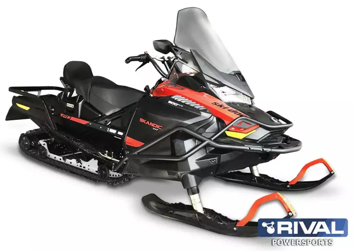 Etupuskuri Ski-Doo Scandic WT (G4 Wide 20") - Moottorikelkan runko-osat - 2444.7295.1 - 2