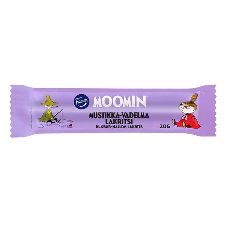 Moomin Mustikka vadelma lakristi patukka - Patukat - 6416453076761 - 1