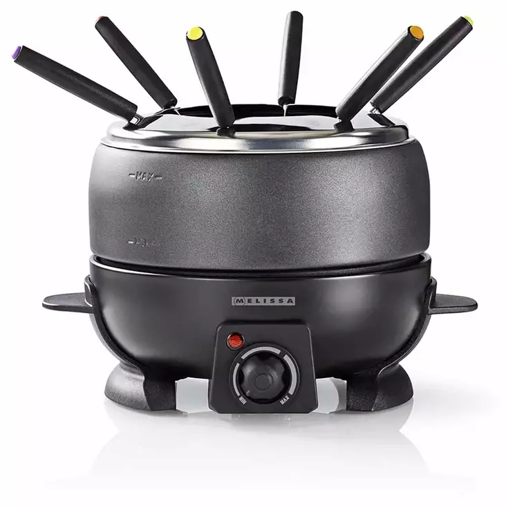 Sähköinen melissa fonduesetti 6 hengelle - Mikroaaltouunit ja leivänpaahtimet - 8711902090021 - 1