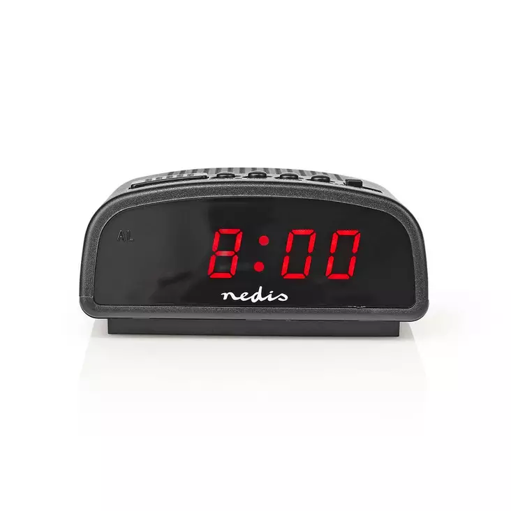 Herätyskello digitaalinen LED-Näytöllä Nedis - Herätyskellot - 5412810273881 - 2