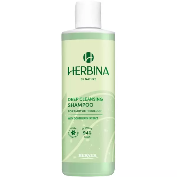 Herbina deep cleansing shampoo rasvaisille hiuksille ja muotoilutuotteiden jäämien poistoon - Shampoot - 6414505197211 - 1