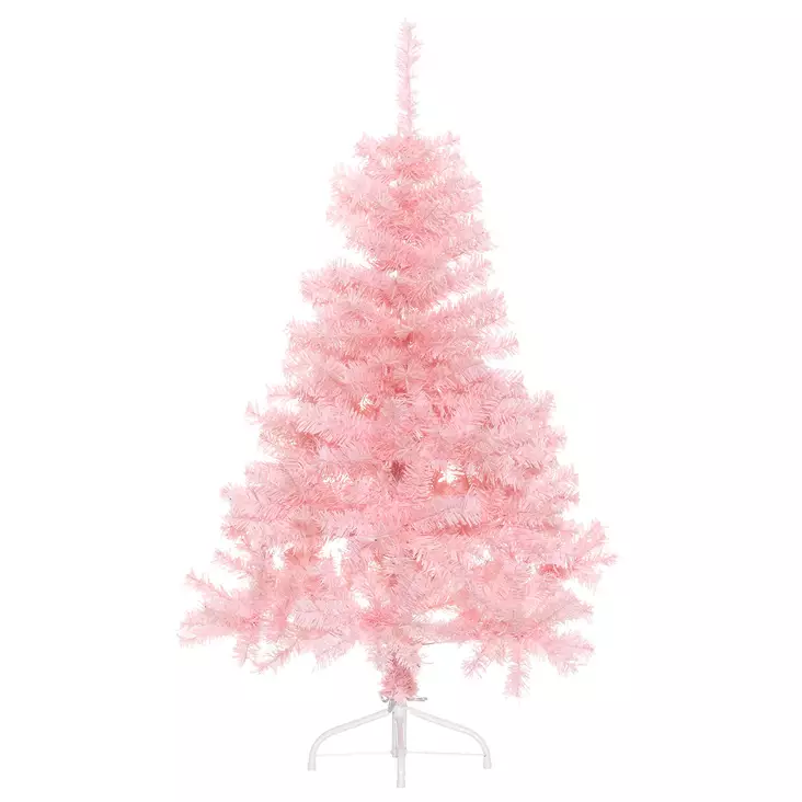 Joulukuusi basic vaaleanpunainen 120 cm - Joulukuuset - 6410416278391 - 1