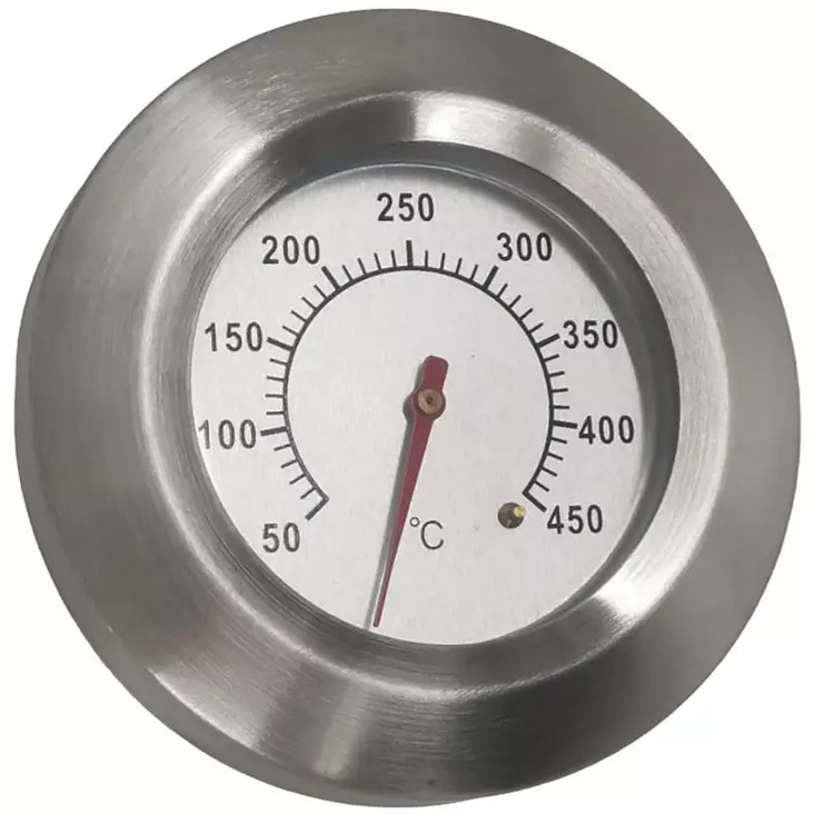 Kaasugrillin lämpömittari 0 450 m10 kiinnityksellä - Grillin varaosat - 6438471347821 - 1