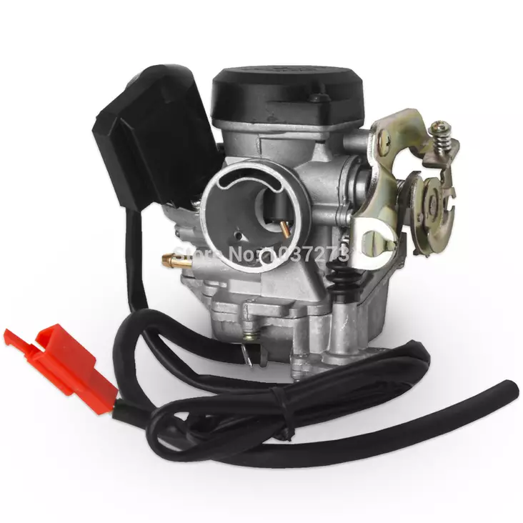 Kaasutin 19mm 139QMA/QMB Gy6, Bt49QT, BT50QT skootteri 4T - Crossin ja mopon kaasuttimet - 6438471027761 - 1