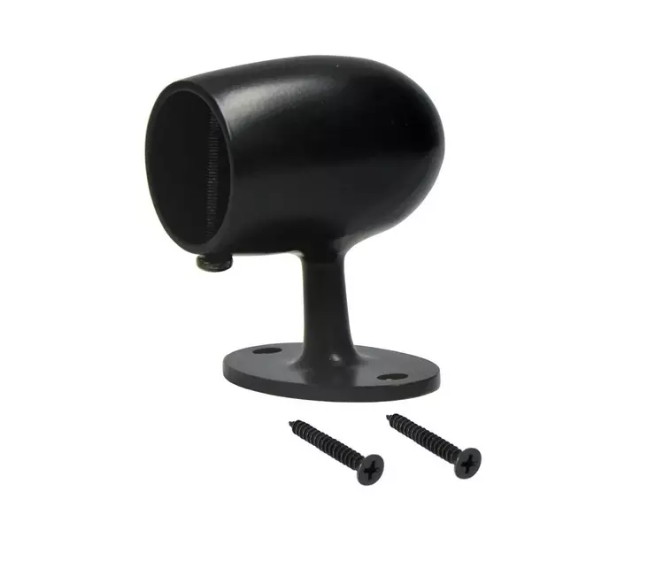 Kaideköyden päätykannatin 36mm musta - Köyden kiinnitystarvikkeet - 6408586890871 - 2