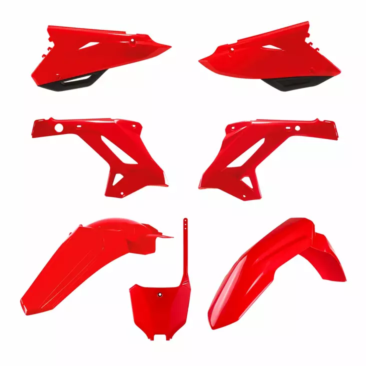Katesarja Polisport Honda CR125/250(02-07) CRF(22) punainen - Motocrosspyörien katesarjat - 5604415133251 - 2