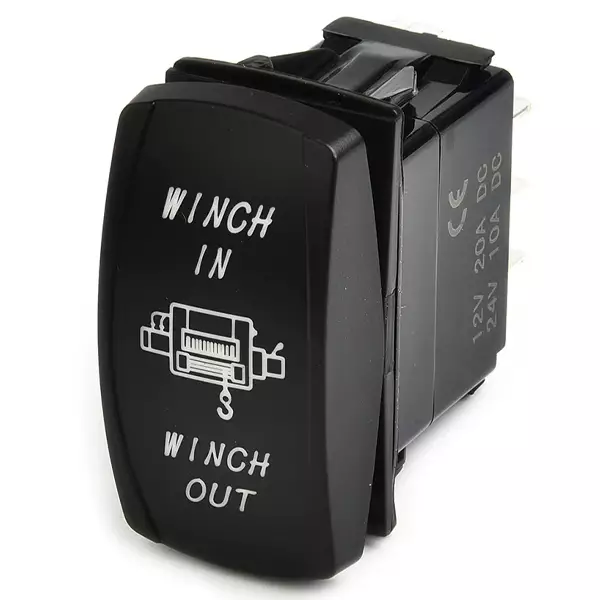 Vinssin keinukytkin 12v - Mönkijän vinssivarusteet ja varaosat - 6438471352931 - 1