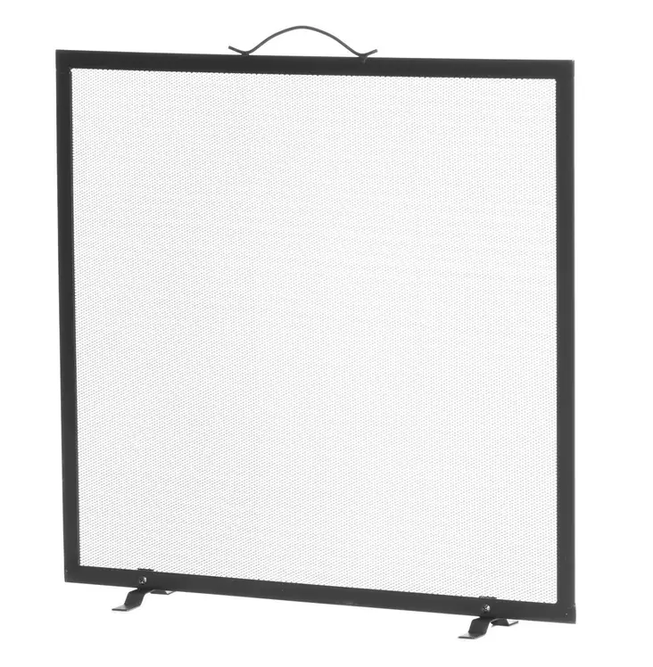 kipinäsuoja 61x61cm - Puunkantotelineet ja takkavälineet - 6410413132481 - 1