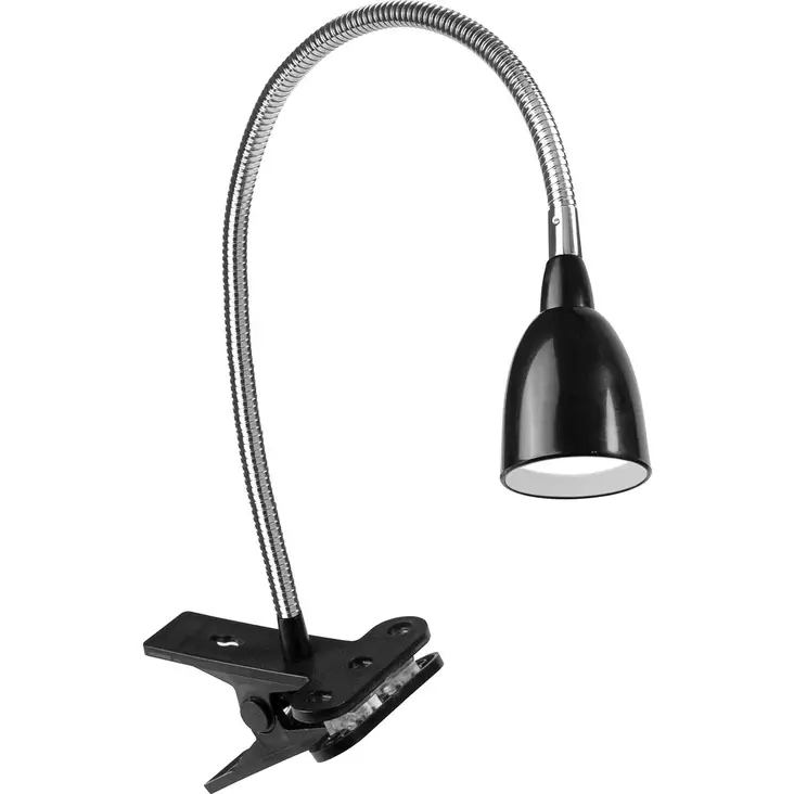 klipsivalaisin stella musta - Pöytävalaisimet ja lukuvalot - 6435200285201 - 1