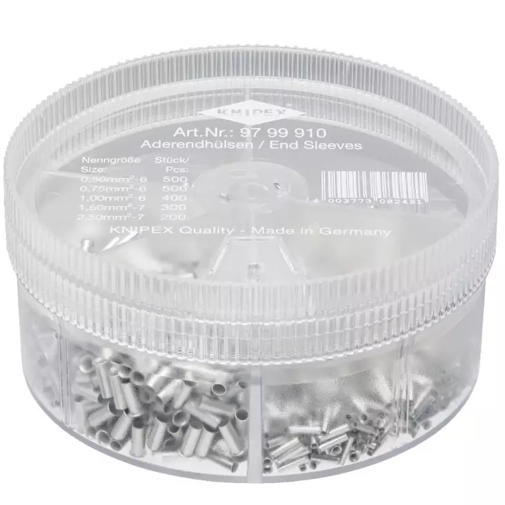 Knipex kaapeliholkki sarja 0,5 2,5mm2 - Abikot - 4003773082491 - 1