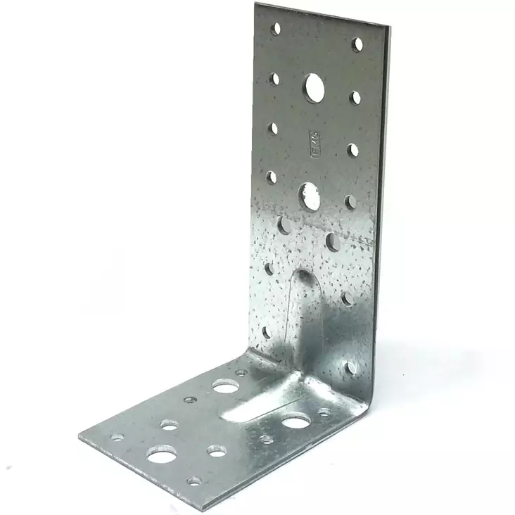 Kulmalevy 90x150x65x2,5mm vahvistettu - Kulmaraudat ja kiinnityslevyt - 4260063023361 - 1