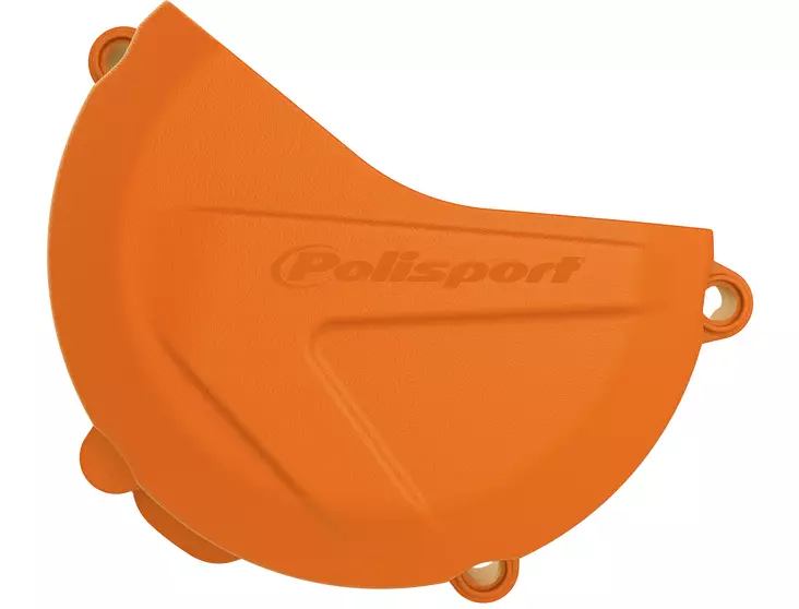 Kytkinkopan suoja Polisport SX 125/200 16-17, EXC 125/200 17 oranssi - Moottorin suojamuovit Motocross ja enduro - 5604415081101 - 2