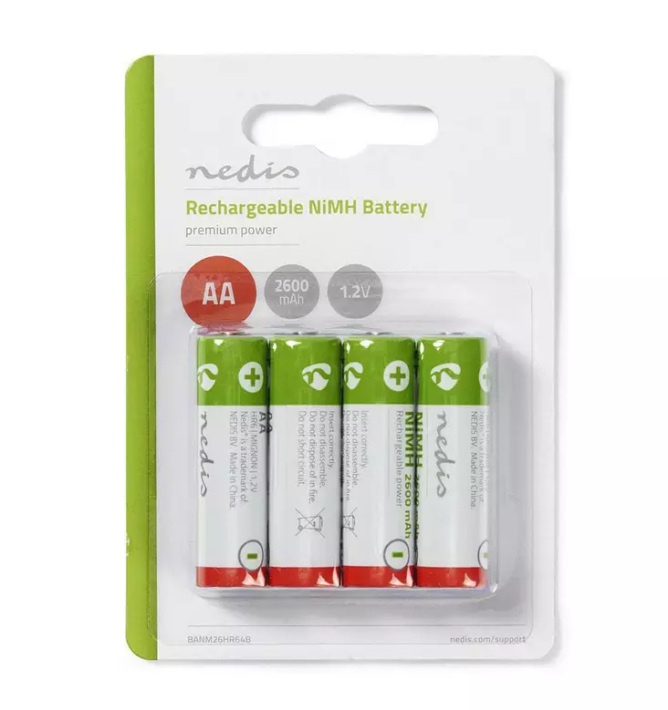 ladattava aa paristo - Ladattavat paristot ja akut - 5412810267101 - 1