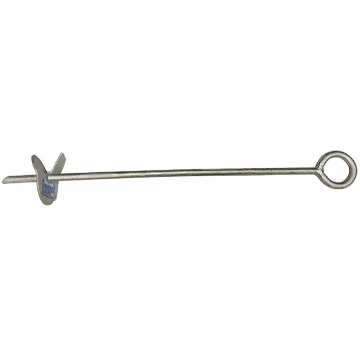 Qvarken laituriankkuri maakierre m16x750 mm kuumasinkitty - Laiturisaranat ja laiturijouset - 6438235241181 - 1
