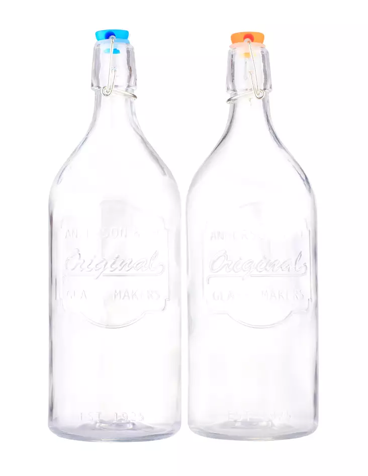 Lasipullo patenttikorkilla 1L Klassinen BonAppétit - Säilöntäastiat - 6438168097831 - 1