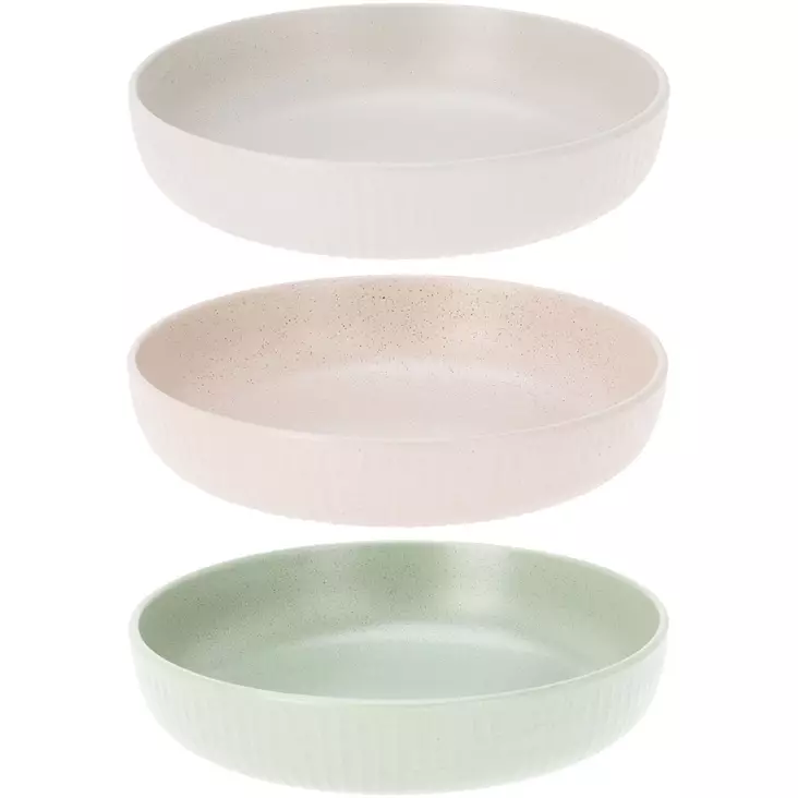 Lautanen stoneware syvä 22 cm lajitelma - Mukit, lasit, lautaset ja muut astiat - 8721037347211 - 1