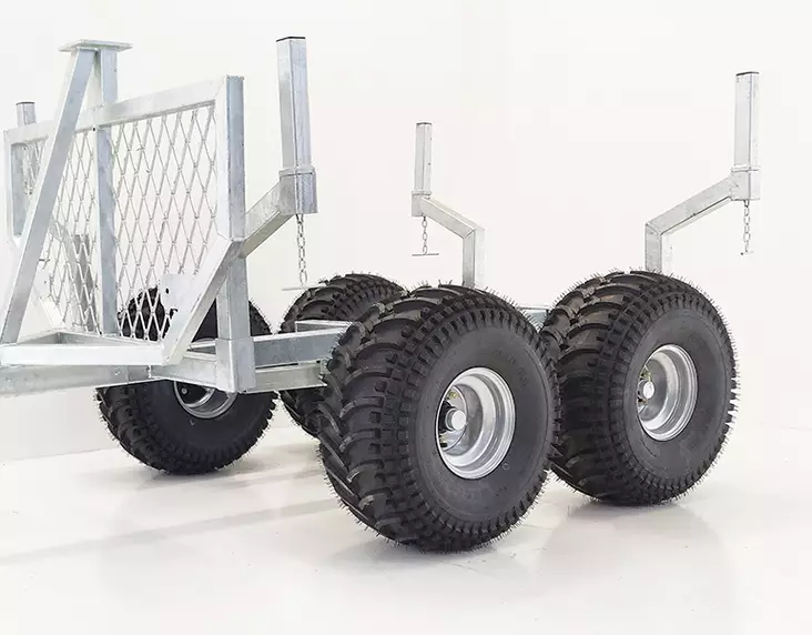 Logger rengas vanteella 22x12.00-8 vasen - Mönkijän kärryjen osat - 6438235150391 - 1