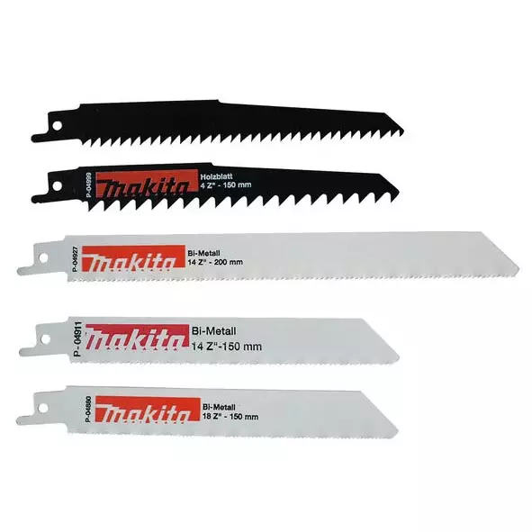 Makita puukkosahanterät 5kpl P-83967 - Puukkosahanterät - 088381476041 - 1