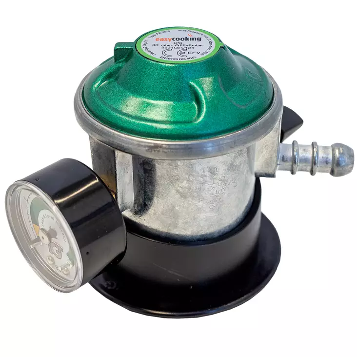 Matalapainesäädin indikaattorilla - Kaasuletkut ja matalapainesäätimet - 6418536009321 - 1