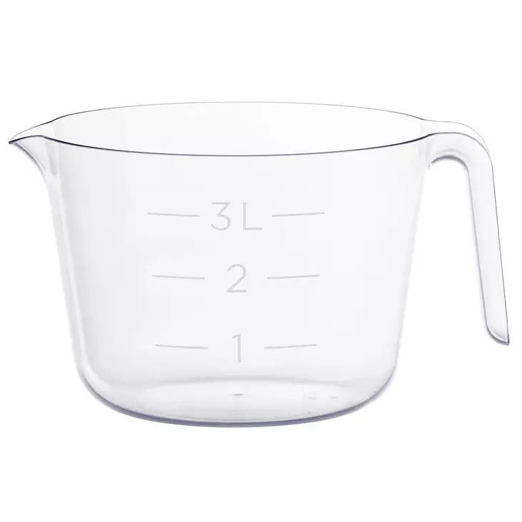 Leivontakulho 3,0 l kirkas gastromax - Mittakannut ja mittalusikat - 7332462092341 - 1