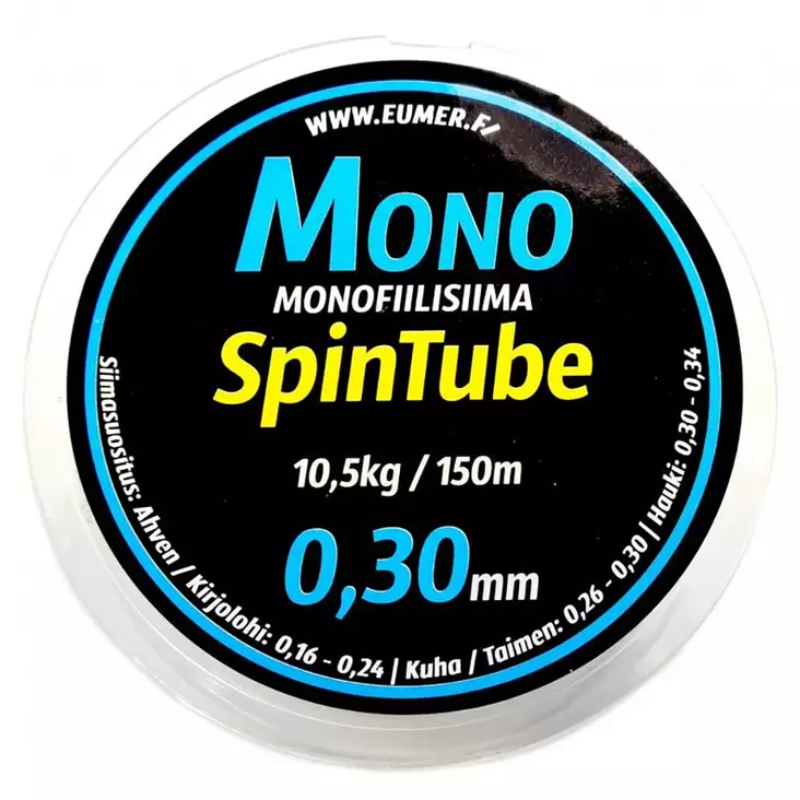 Monofiilisiima 10,5kg 0,30mm - Pilkkisiimat - 6430075933431 - 1