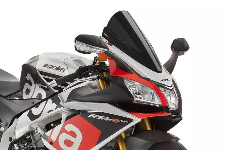 Moottoripyörän tuulisuoja Puig Racing Aprilia RSV4 15-18 - Moottoripyörän tuulisuojat ja visiirit - 7614000000781 - 2