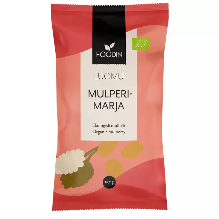 Mulperi marja Foodin luomu - Pähkinät, siemenet ja levitteet - 6430055214871 - 1