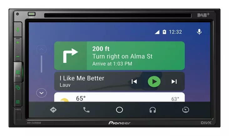 Multimediasoitin Pioneer AVH-Z5200DAB - Autosoittimet - 6438471343151 - 2
