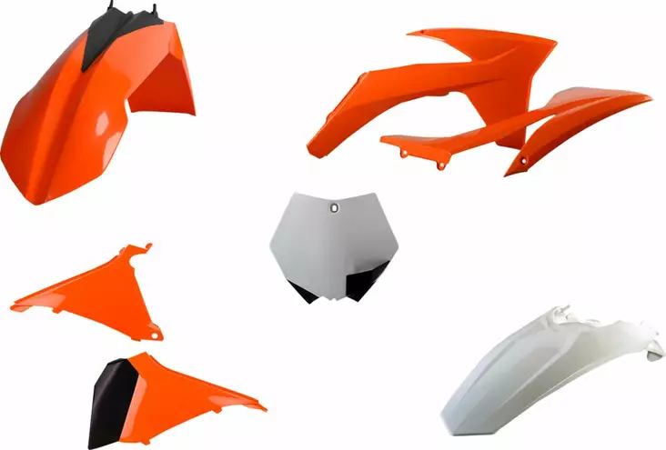 Muovisarja KTM SX 2011 OEM - Motocrosspyörien katesarjat - 5604415048791 - 2