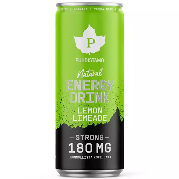 Lemon limeade puhdistamo energiajuoma - Energiajuomat - 6430039229211 - 1