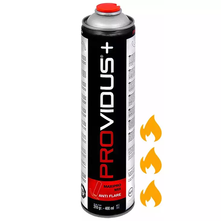 Providus maxipro mix anti flare 210 g kaasupullo - Retkikeittimet ja kaasupatruunat - 8011982973321 - 1