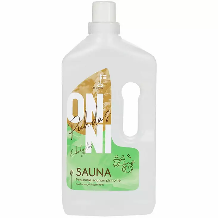 Puhdas onni saunan pesuaine 1 l - Saniteettipesuaineet - 6419642035501 - 1
