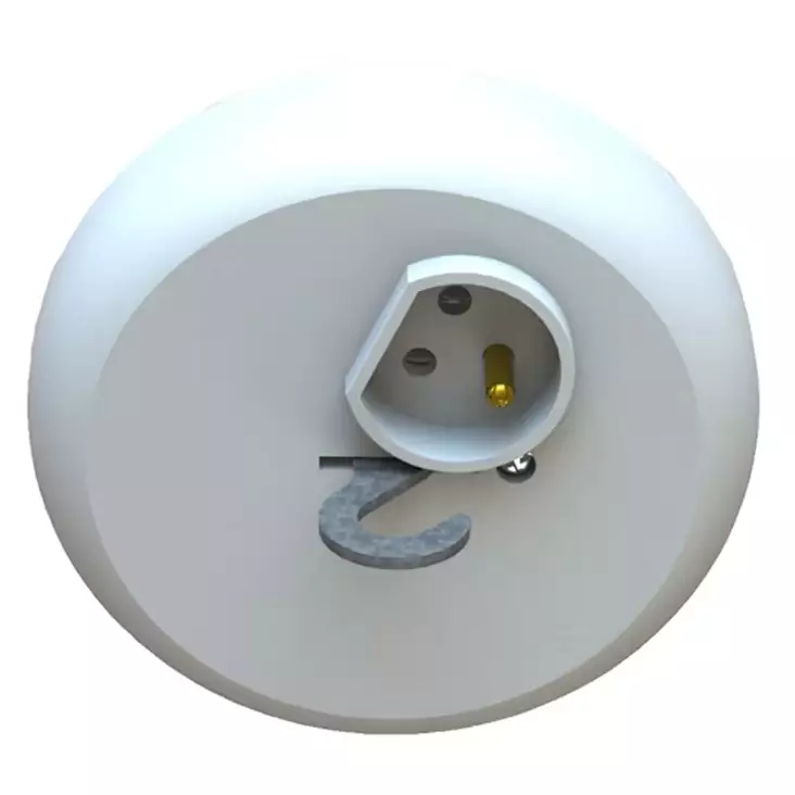 Valaisinpistorasia pinta asennettava - Valaisinpistorasiat ja kattopistokkeet - 6438056187941 - 1