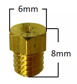 Pääsuutin 105 #105 Mikuni Tec-X - Crossin ja mopon suuttimet - 6438235052411 - 2