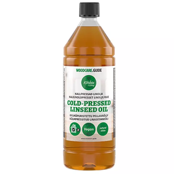 Pellavaöljy 1l - Puuöljyt ja suoja-aineet - 6418091101751 - 1