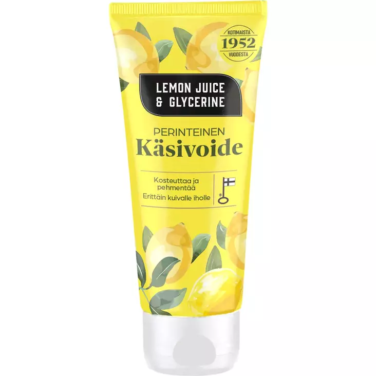 Ljg lemon juice glycerine käsivoide 100 ml - Käsihoito ja jalkahoito - 6414400244331 - 1