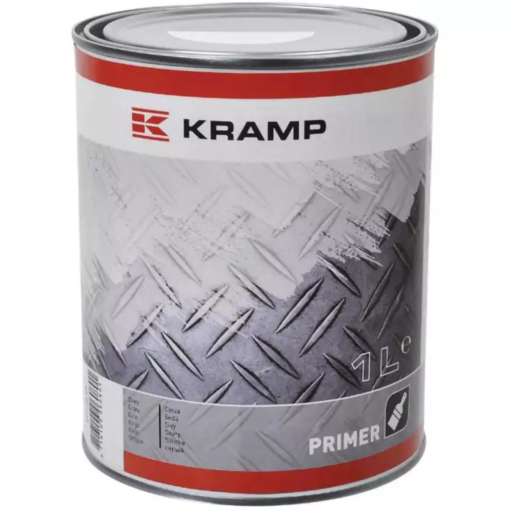 Harmaa pohjamaali kramp 1 l metallipinnoille - Maalit ja spray-maalit - 8716106060801 - 1