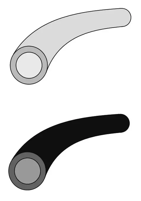 Polttoaineletku 5,5/8,0mm PUR kirkas - Polttoaineletkut - 6438206729311 - 2