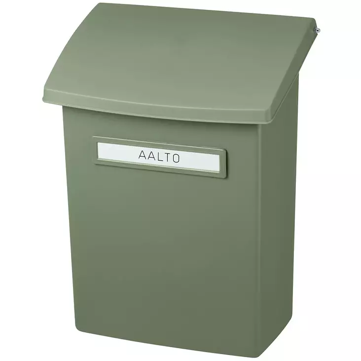 Perinteinen postilaatikko vihreänä - Postilaatikot - 6411765550251 - 1
