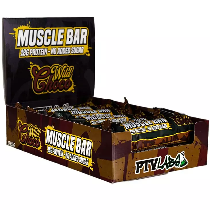 Wild choco proteiinipatukat muscle bar - Proteiinipatukat - 6429811102071 - 1