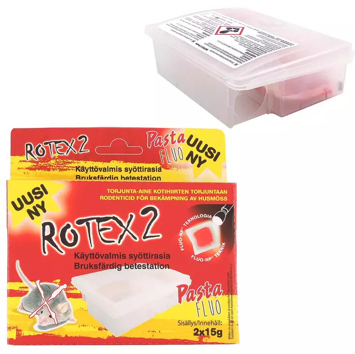rotex hiirenmyrkky - Hiirenmyrkyt ja rotanmyrkyt - 6410413145221 - 1