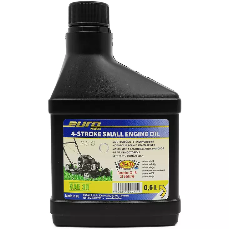 Ruohonleikkuriöljy 0,6 l x 1r lisäaineella - 4-tahti öljyt - 4740244000911 - 1