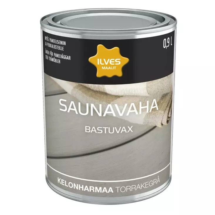 saunavaha kelonharmaa 0,9l - Puuöljyt ja suoja-aineet - 6430026952641 - 1