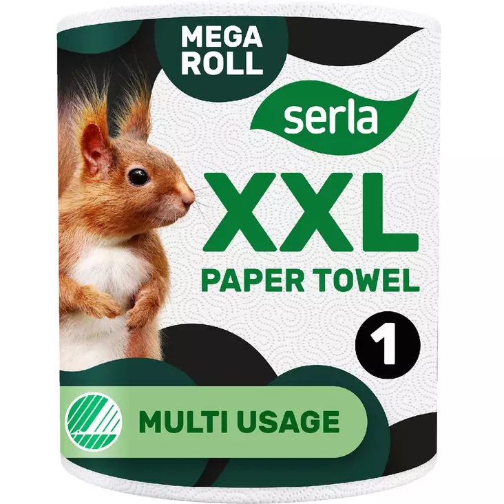 serla pyyhepaperi XXL 1 rulla - WC-paperit ja talouspaperit - 6414301081851 - 1