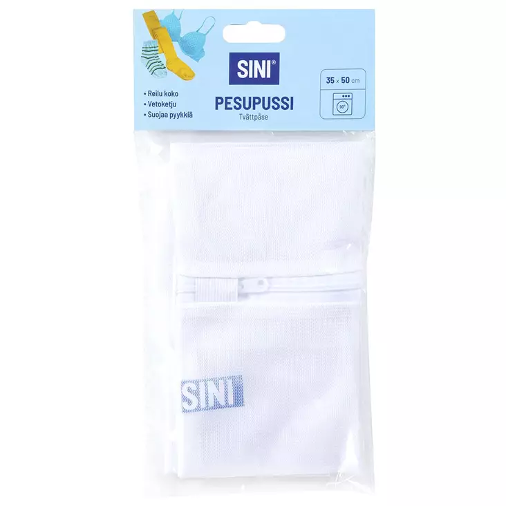 Sini pesupussi 35x50cm - Vaatteiden huolto ja säilytys - 7312280014961 - 1