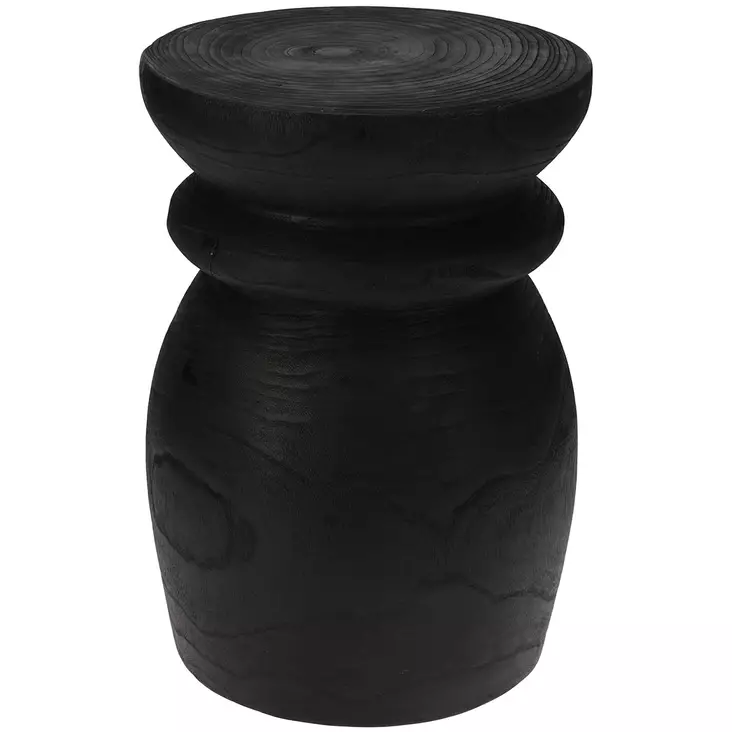 Sivupöytä musta - Sohvapöydät - 8721037271691 - 1