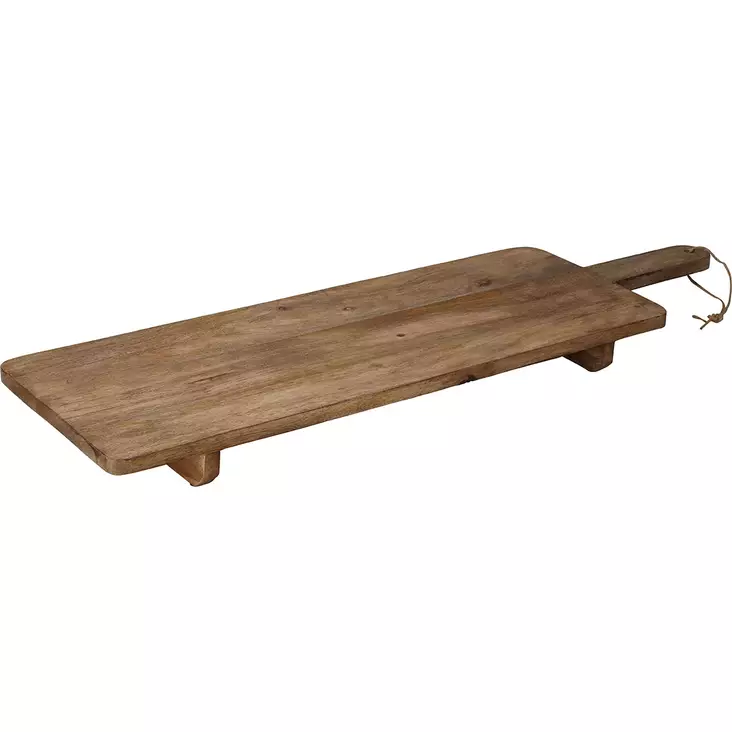 Tarjotin mangopuu 100 cm iso tarjoilulauta - Tarjoilukulhot ja tarjoiluastiat - 8720573557641 - 1